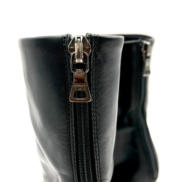 PRADA Black Leather Booties - Picture 7 of 8